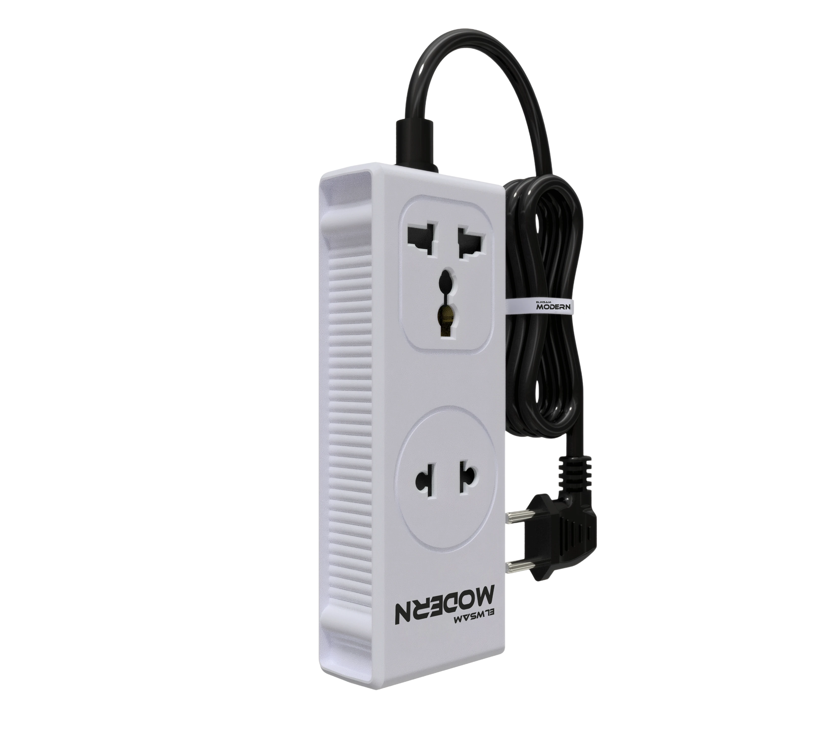 صورة مشترك ميني EU+UK أبيض 1.5 متر - صورة 2